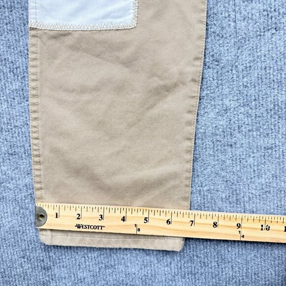 J.Crew Womens Patchwork Vintage Straight Chino Pants Size 25 NEW - Picture 13 of 14